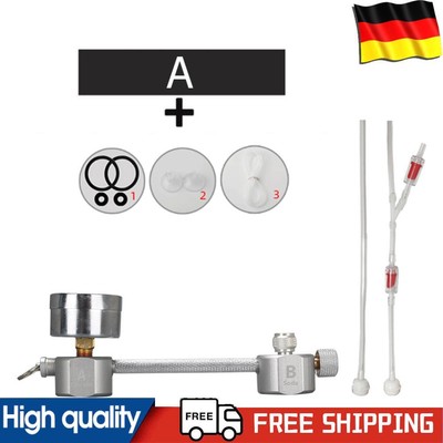 Aquarium DIY CO2 Generator System Kit Carbon Dioxide Reactor w/ Check Valve
