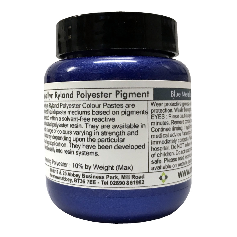 Metallic Blue GRP Gelcoat / Resin Pigment 100g