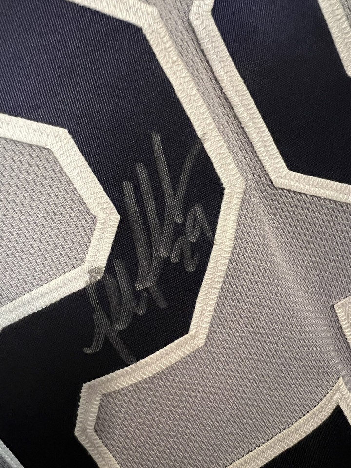 Tampa Bay Rays Pete Fairbanks Autographed 2021 Road Gray Nike Authentic