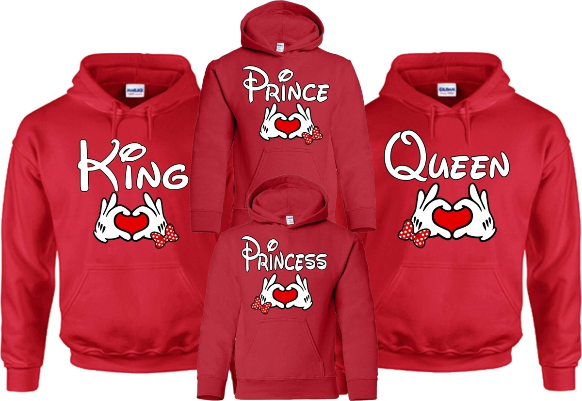 Prince and princess clearance hoodies