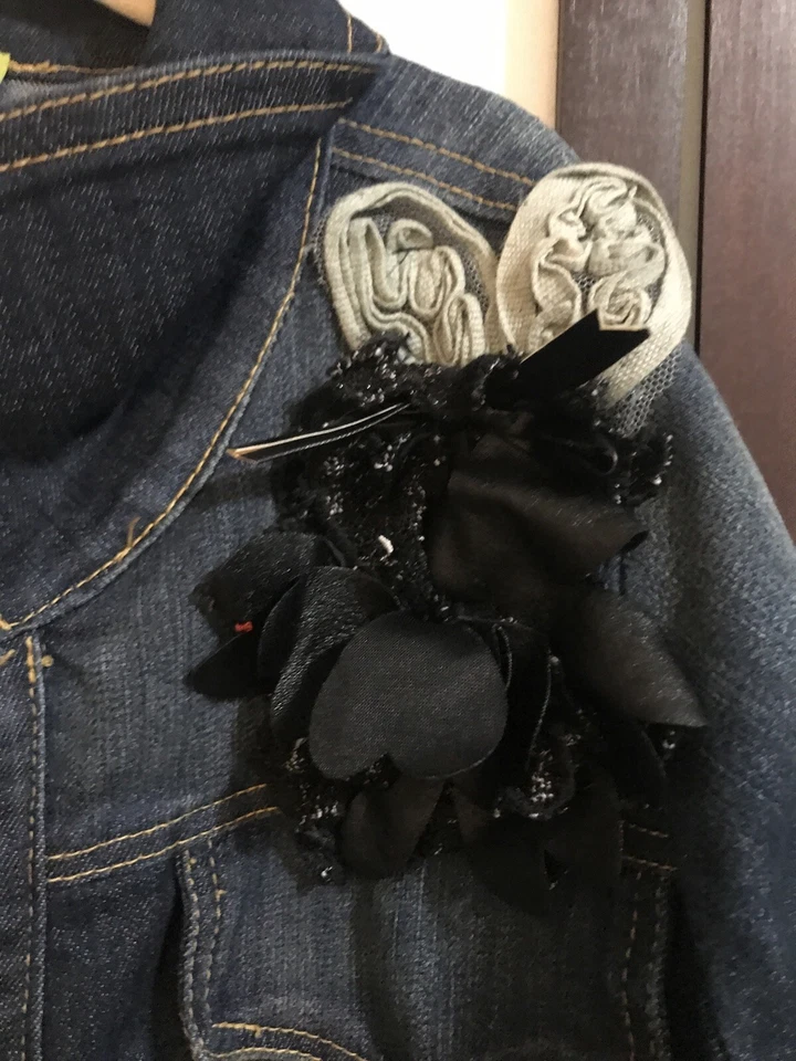 Girl’s Denim Jacket Size 10 - Image 3 of 4