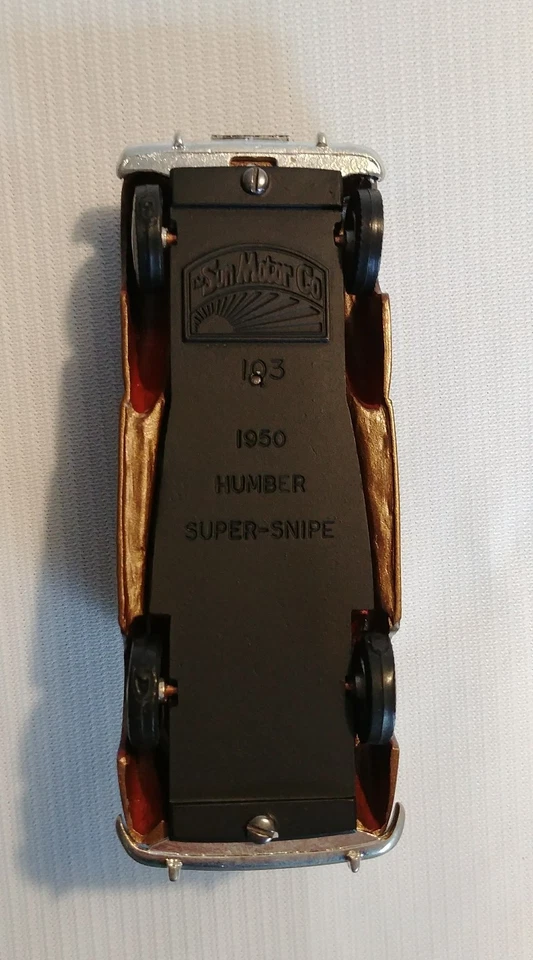 HUMBER Super Snipe 1950 The Sun Motor Co 103 Model Car - Image 4 of 4