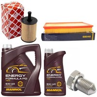 MotoröL Filter Set 5W-40 6 Liter + ÖLablassschraube FüR VW Bora 2.8 V6 1J2 1J6