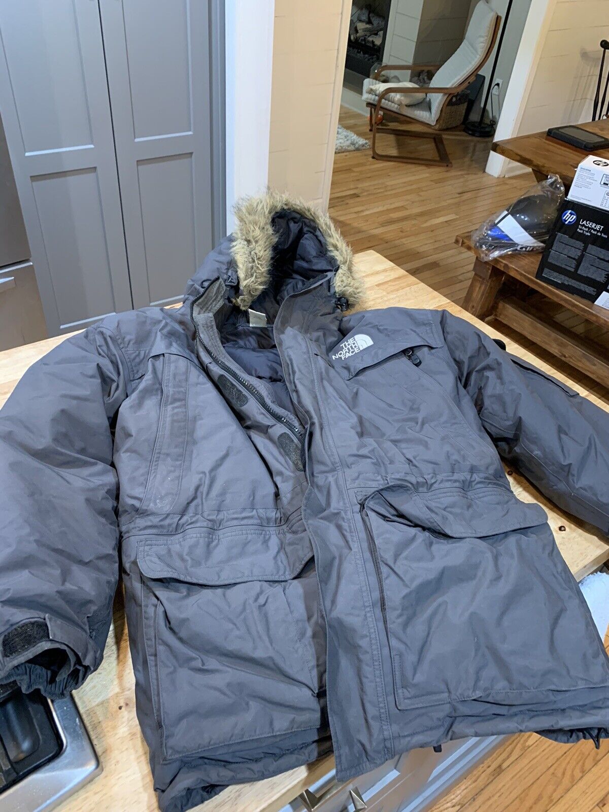 parka north face hyvent