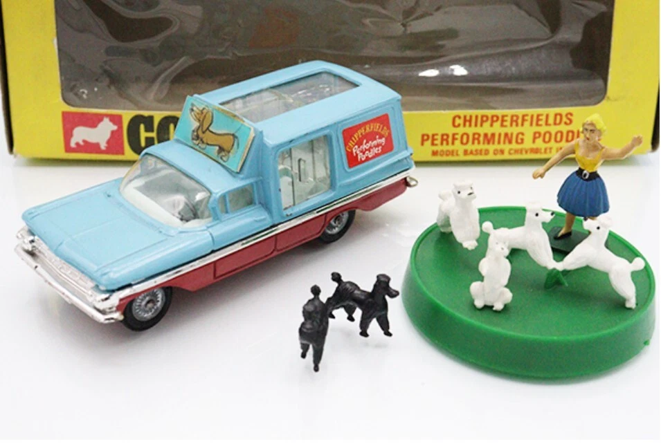 ^Vintage Rare CORGI TOYS 511 CHEVROLETChipperfields Poodle - Image 2 of 4