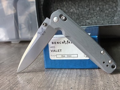 Benchmade 485 Valet AXIS M390 w/ G-10 Handles, made in USA, discontinued