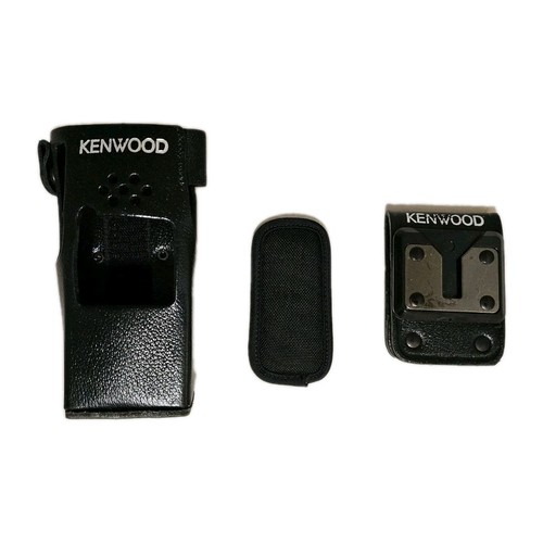 Kenwood KLH-122 Leather Case Non DTMF Swivel Belt Loop for TK-2180 TK-3180 Radio
