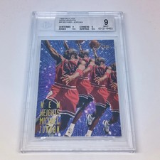 1995-96 Flair New Heights #4 MICHAEL JORDAN BGS 9 w/ 9/9.5/9/9.5