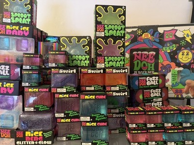 NeeDoh Dream Drop schöner Würfel Wirbel Sploot Splat Zappelspielzeug NEU VERSIEGELT - WÄHLEN
