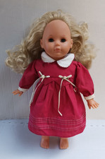 Vintage West Germany Max Colette 15" Doll Chistmas Fashion 1986 Zapf Creations