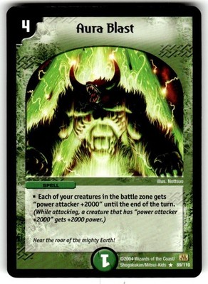 Duel Masters - Aura Blast - 89/110 - Base Set Regular