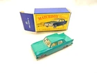 Vintage 1963 MATCHBOX LESNEY No. 33 Ford Zephyr III NMIB Gray Wheels