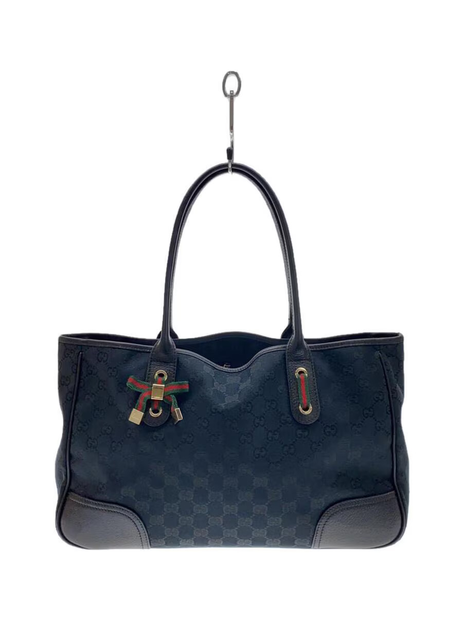 GUCCI Black Tote Bag Style 163805 Luxury Leather Handbag