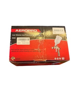 Aeropro Air Powered LVLP Spray Gun R500 With Accessories