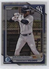 2024 Bowman Draft Chrome Refractor Francisco Vilorio #BDC-107 11oh