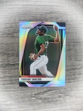 2025 Panini Prizm - Yordanny Monegro, Yordanny Monegro #25 Silver Prizm (RC)