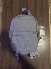 Decogear Gray Essentials  Backpack for DSLR  Cameras and Accessories