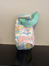 NEW VINTAGE EVENFLO BABY FRIGDE BOTTLE INSULATED 5" X 8" TALL BLUE