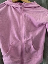 Child’s Jumping Beans Pink Hoody Zippered Jacket Sz 5
