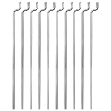 10pcs 1.2mm 12/15/18in Steel Z Pull/Push Rods for RC Airplane Plane Boat Replace