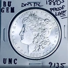 1880 S BU GEM MORGAN SILVER DOLLAR UNC MS+++ U.S. MINT RARE COIN 9135