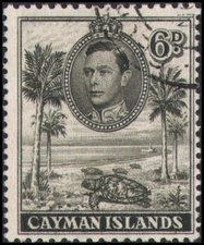 Cayman Islands #107a Used