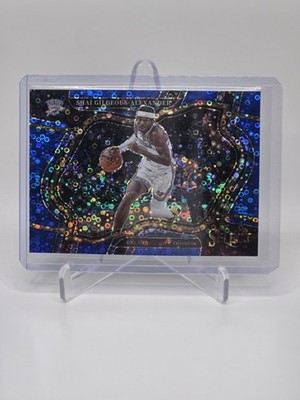2022-23 Select Courtside Blue Disco Prizm #256 Shai Gilgeous-Alexander 2/25