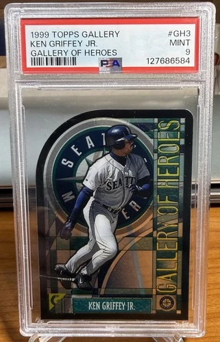 1999 Topps Gallery Of Heroes #GH3 Ken Griffey Jr. PSA 9