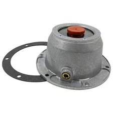 Aluminum Hubcap 6 hole for Trailer & Steer Axle Replaces Stemco 343-4195 3434195