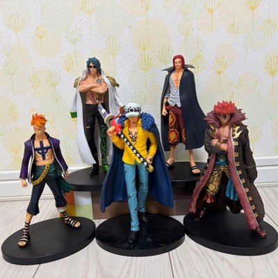 One Piece Figure Set of 5 Authentic Collectible Anime Toys Full Functional