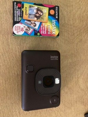 FUJI Instax Liplay Hybrid Camera and Printer + 10 Mini Rainbow Film