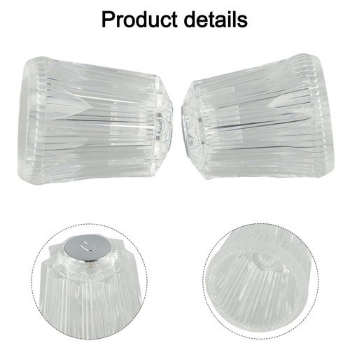 Sleek and Functional Transformative Acrylic Shower Handle Replacements - Picture 8 of 12