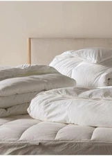 Parachute King/Cal King Lightweight Down Quilt/Duvet Insert 