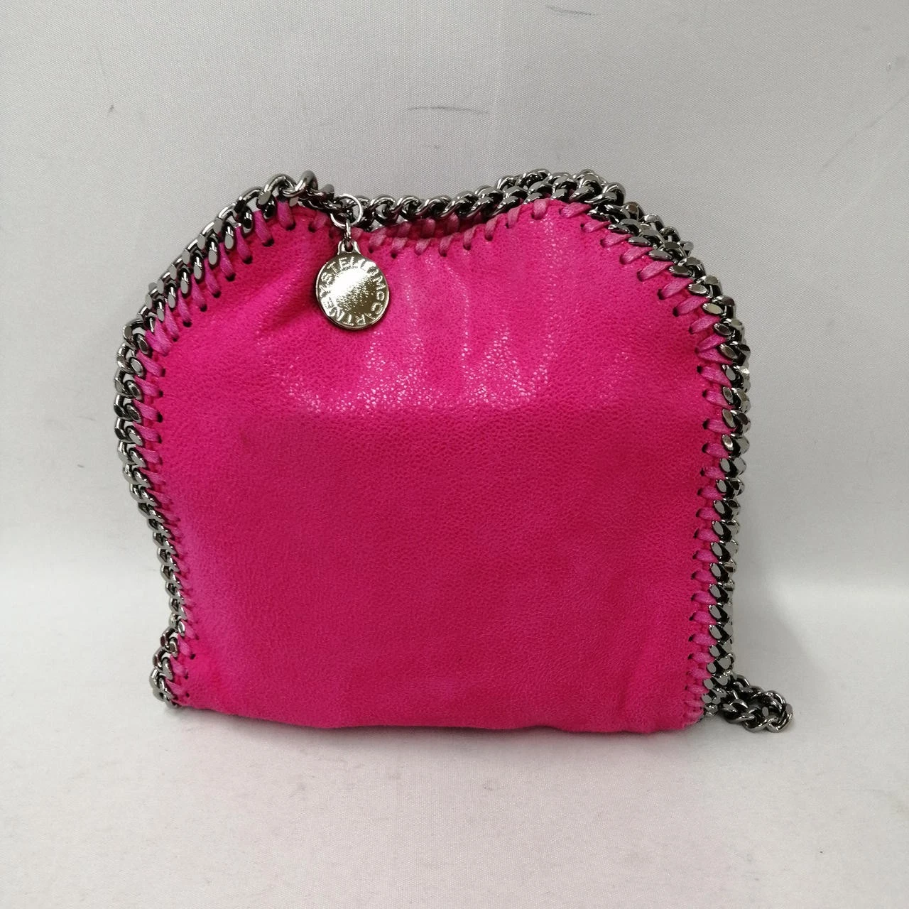 Stella McCartney — STELLA MCCARTNEY Falabella Shoulder Bag Pink 7 inch