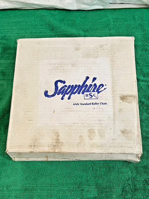 Sapphire RSC Ansi Standard Roller Chain C2060H-D5-1/2 10 Feet