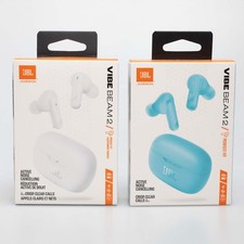 JBL Vibe Beam 2 True Wireless Noise Cancelling Earbuds New