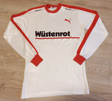 Vintage 1985 Red Bull Salzburg Match Worn #3 Football Shirt Made in Austria