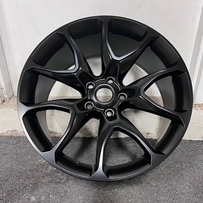22'' SATIN BLACK DDHC HELLCAT SRT STYLE WHEELS RIMS FITS JEEP COMMANDER OVERLAND