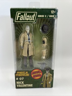 Fallout 4-Inch Mega Merge Action Figure Series 2 Nick Valentine #07