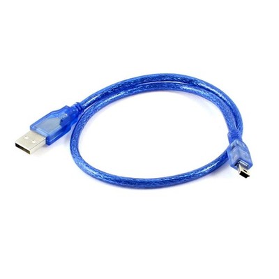 Mini USB Kabel 30 cm USB-A-Stecker auf Mini-B-Stecker Verbindungskabel Ladekabel
