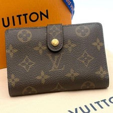 Louis Vuitton Monogram Viennois Compact Wallet Brown