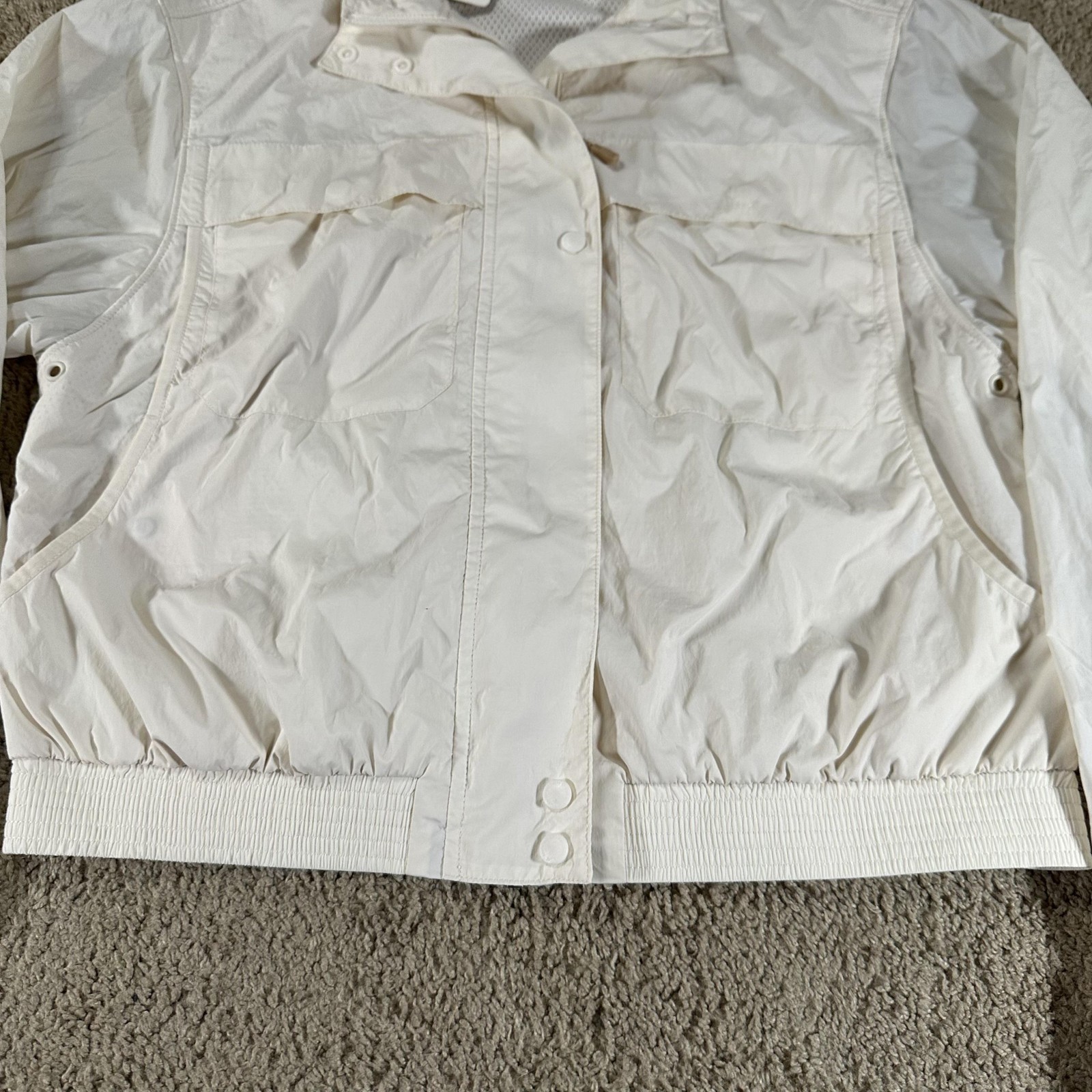 Roark Harbor Jacket Womans Small Eggshell Windbre… - image 6