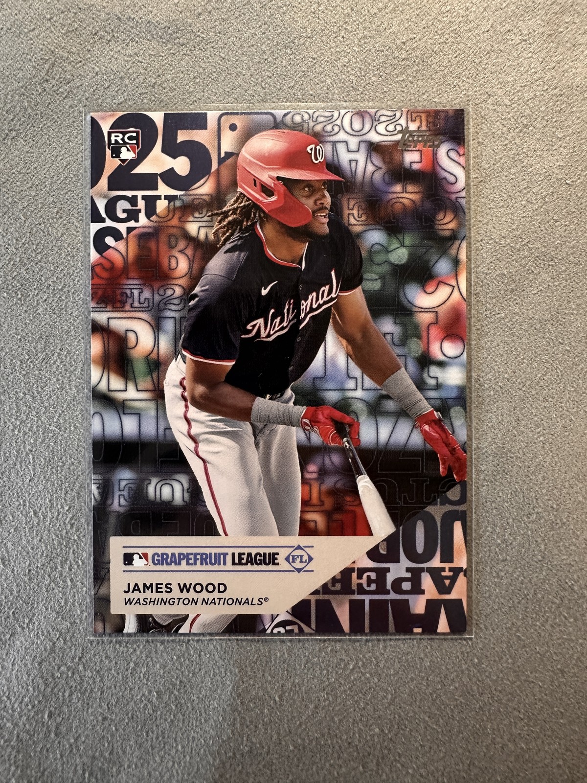 2025 Topps #TG-18 James Wood Training Grounds