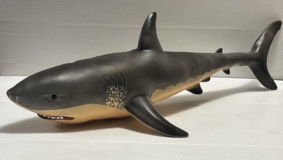 Vintage Eomoda 24  Great White Shark Jaws Rubber Rare Hard To Find Fast Shipping