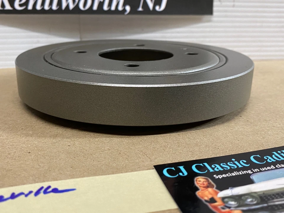 OEM 71 Cadillac Deville 472/500 Engine CRANK CRANKSHAFT BALANCER DAMPER - Image 4 of 4