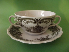 Seltmann Weiden, Barock Rheingau * Suppentasse mit Unterteller *