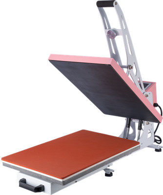 16 x 24in Semi-Automatic Heat Press Machine Slide-out Base T-Shirts Printing