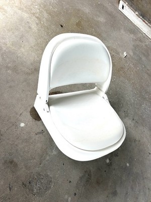 Springfield Marine Folding Fishing Boat Seat - White