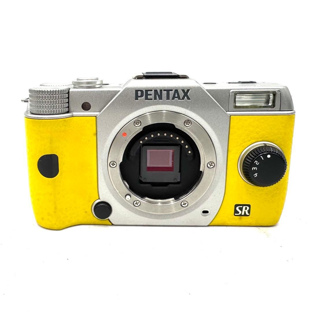 PENTAX Q7 Yellow Mirrorless Camera 02 Standard Zoom Lens Kit