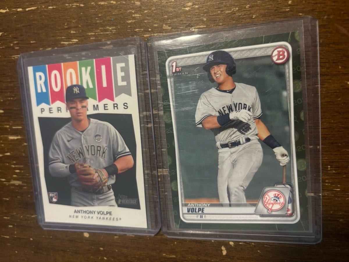Anthony Volpe 2020 Bowman 1st Camo #BP-139 NY Yankees Rookie Card